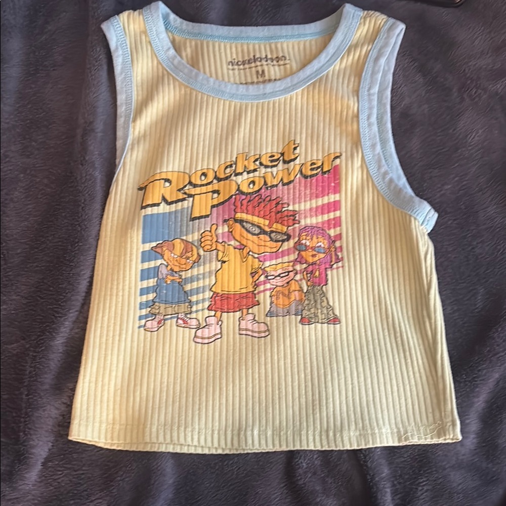 Rocket Power Kids Yellow Tank Top